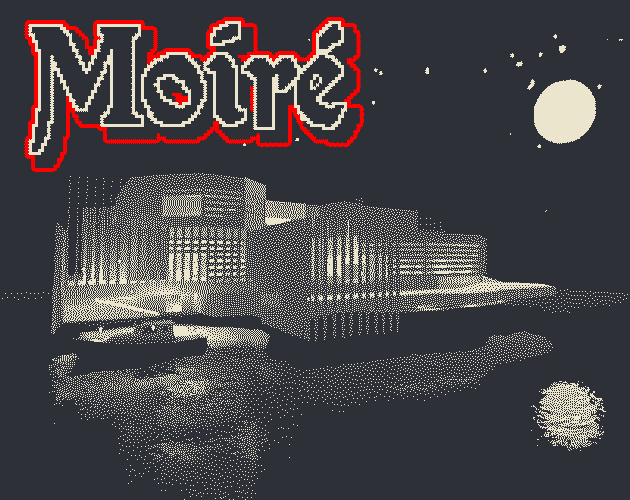 Moiré cover art